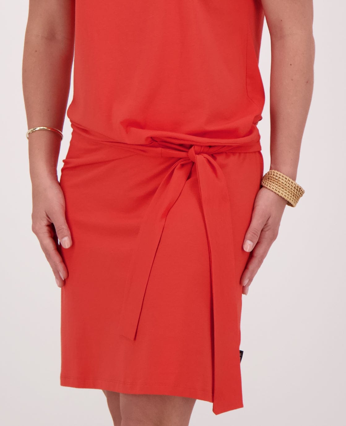 Je m'appelle Jurken Robe Hepburn | Oranjerood