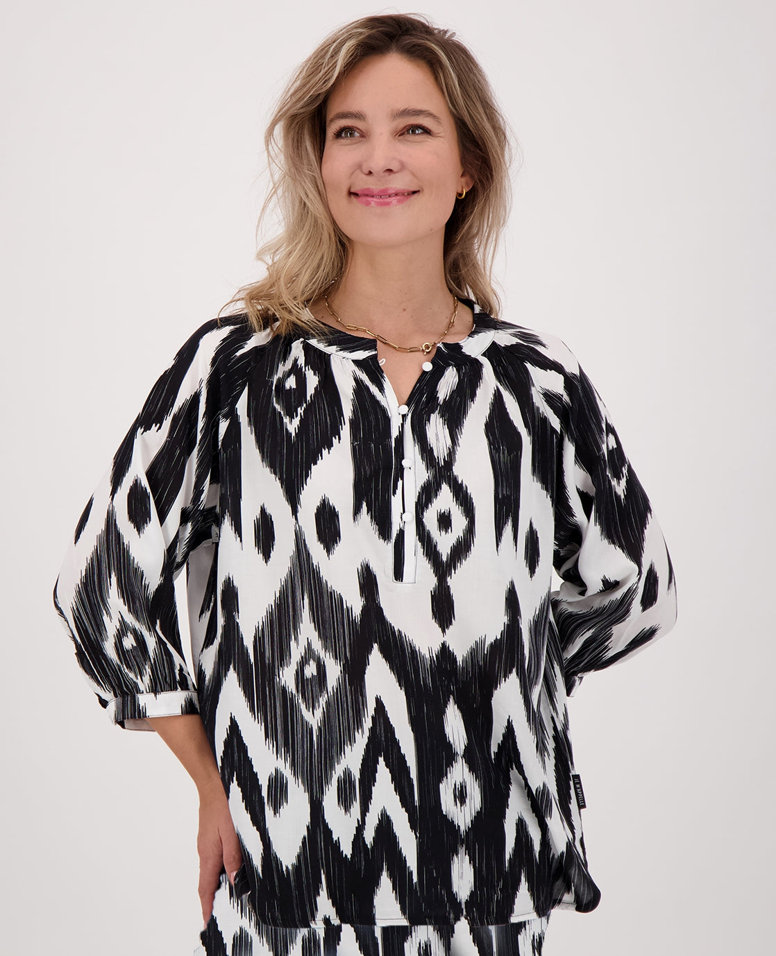 Top Roxy | Zwart / Wit
