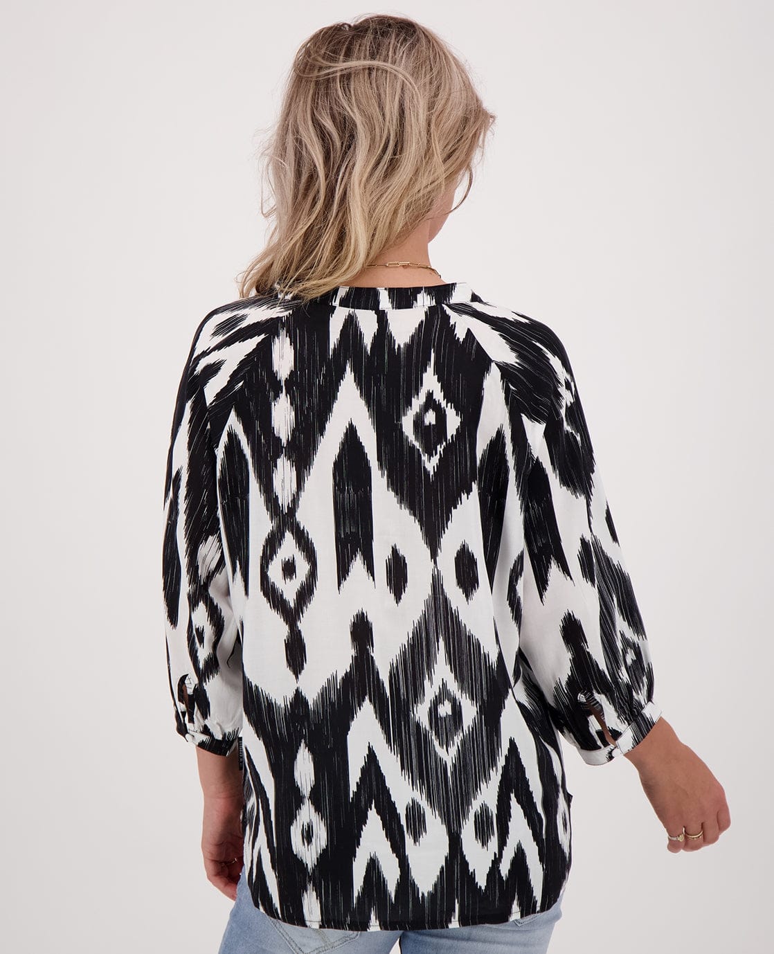 Je m'appelle Tops Top Roxy | Zwart/Wit