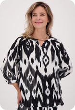 Je m'appelle Tops Top Roxy | Zwart/Wit