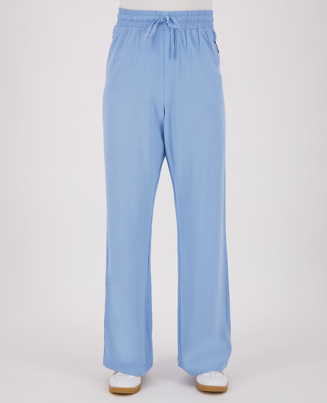 Je m'appelle Broeken Pant Straight Summer | Pastel Blauw