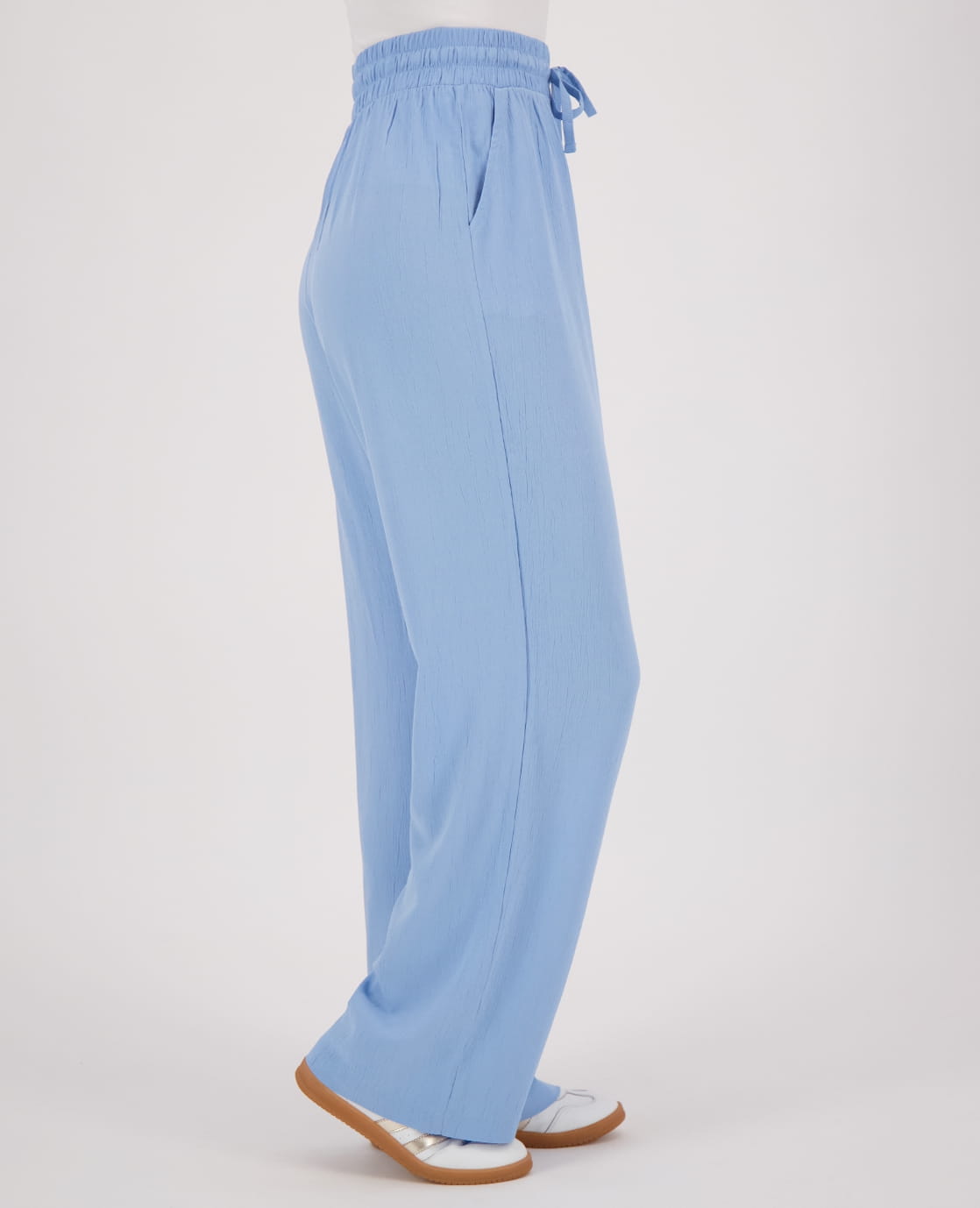 Je m'appelle Broeken Pant Straight Summer | Pastel Blauw