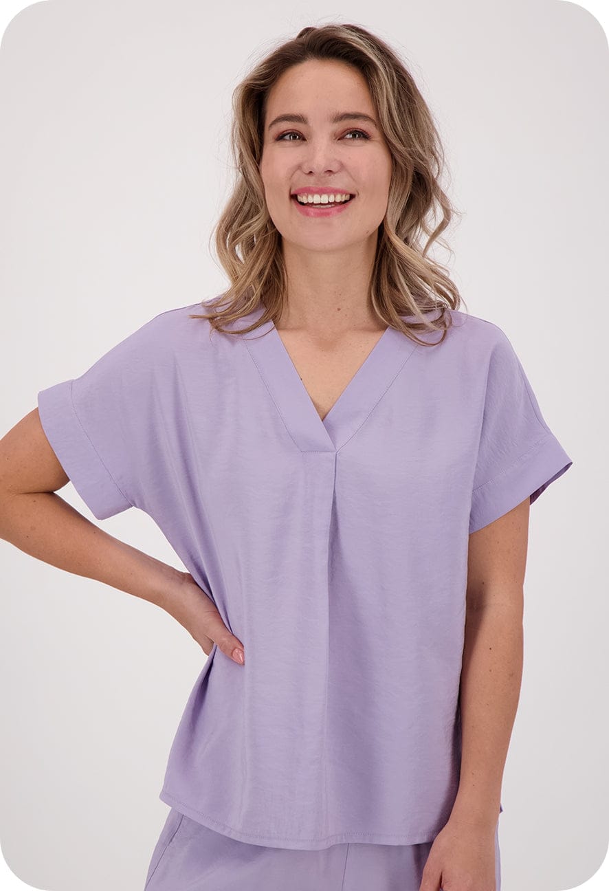 Je m'appelle Tops Top Sanna | Pastel Paars