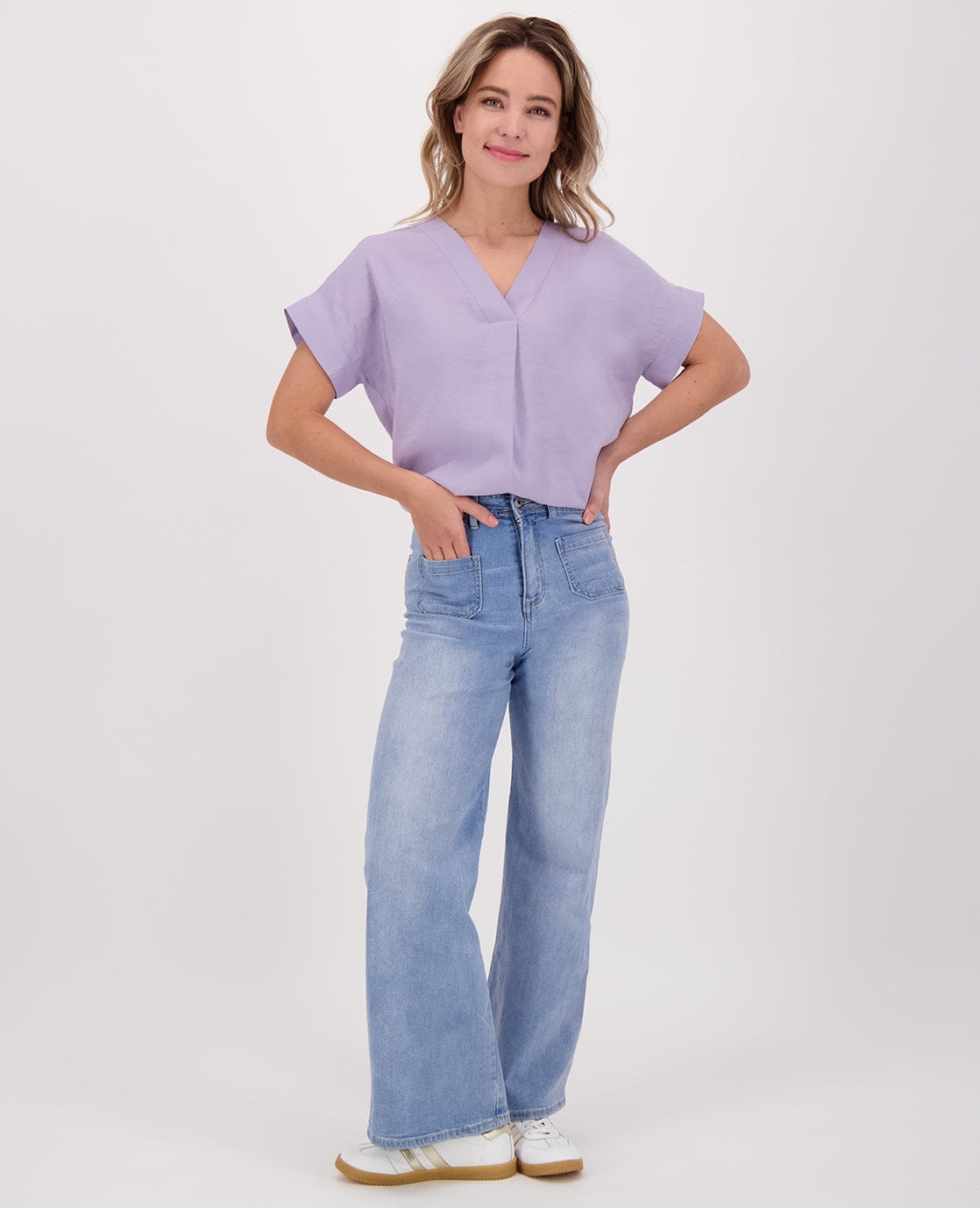 Je m'appelle Tops Top Sanna | Pastel Paars
