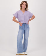 Je m'appelle Tops Top Sanna | Pastel Paars