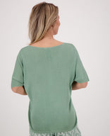 Je m'appelle Tops Pull Summer | Groen