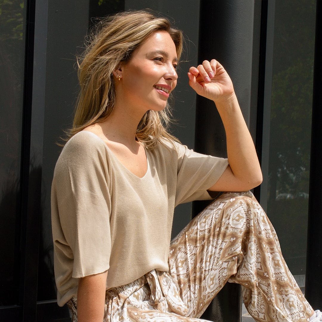 Je m'appelle Tops Sahara / XS Pull Summer | Sahara