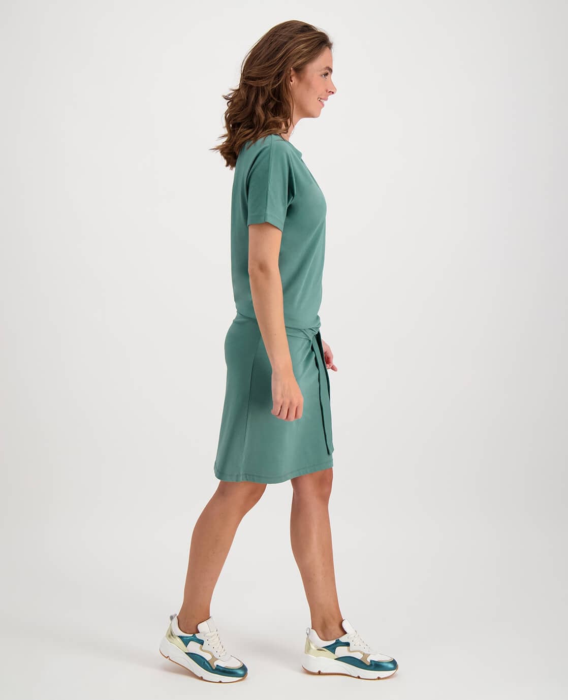 Je m'appelle Jurken Robe Hepburn | Deep Marine