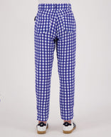 Je m'appelle Broeken Pant Fancy Élégant 7/8 | Wit/Deep Marine