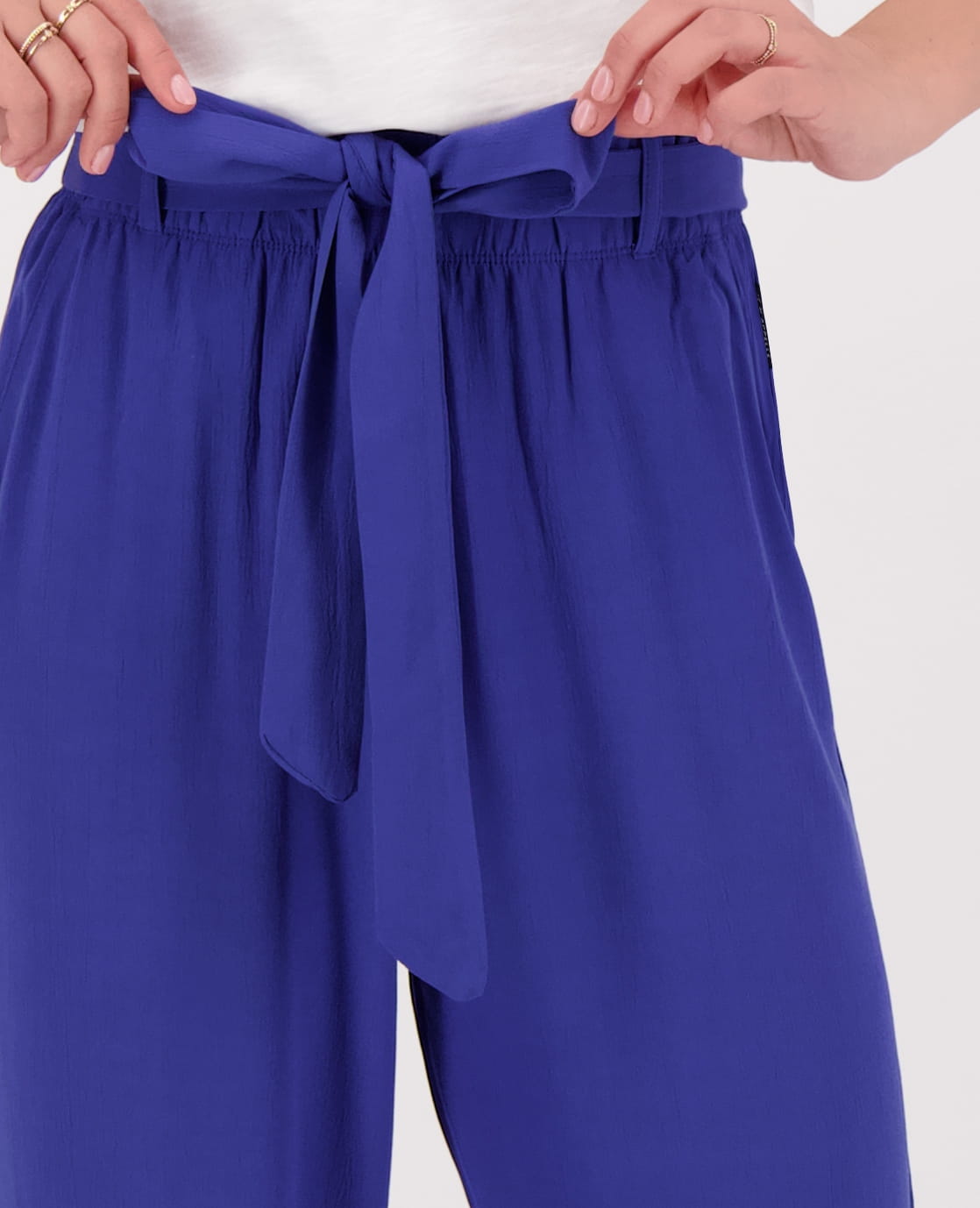 Je m'appelle Broeken Pant Straight Summer | Deep Marine