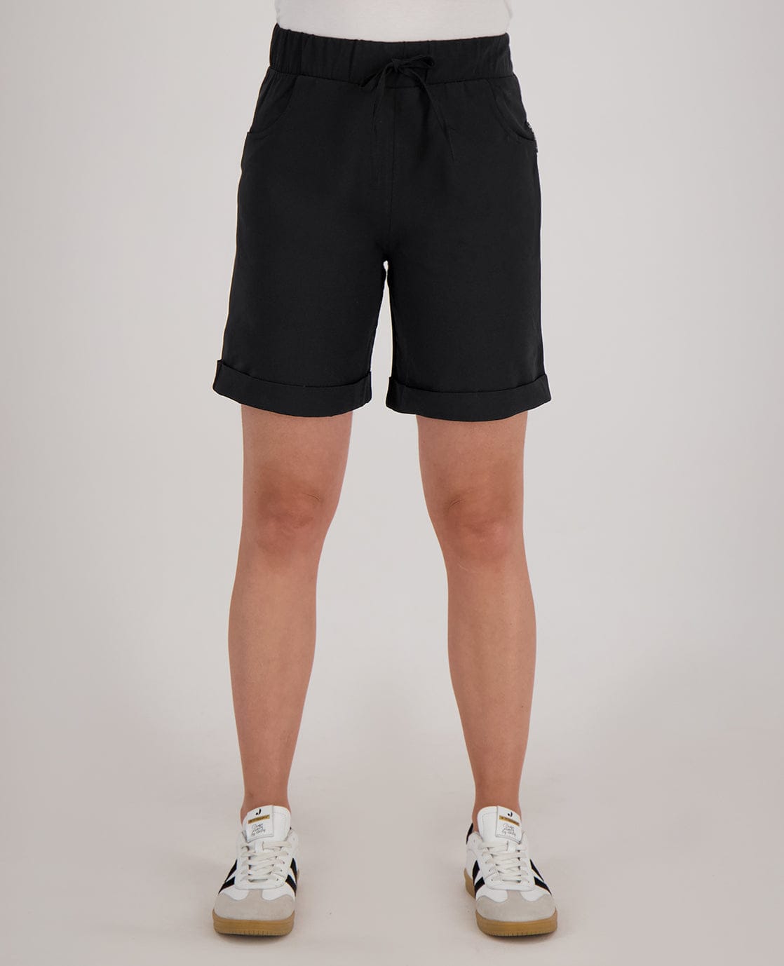 Je m'appelle Broeken Short Travel | Zwart