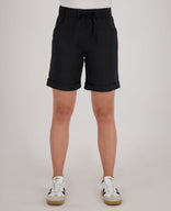 Je m'appelle Broeken Short Travel | Zwart