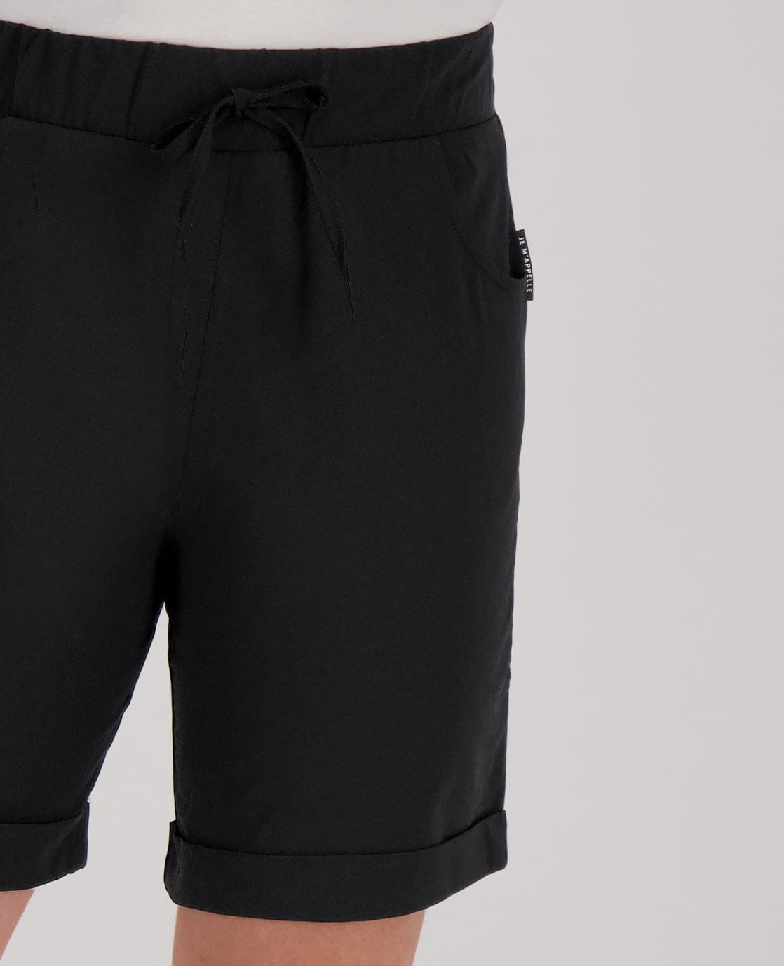 Je m'appelle Broeken Short Travel | Zwart