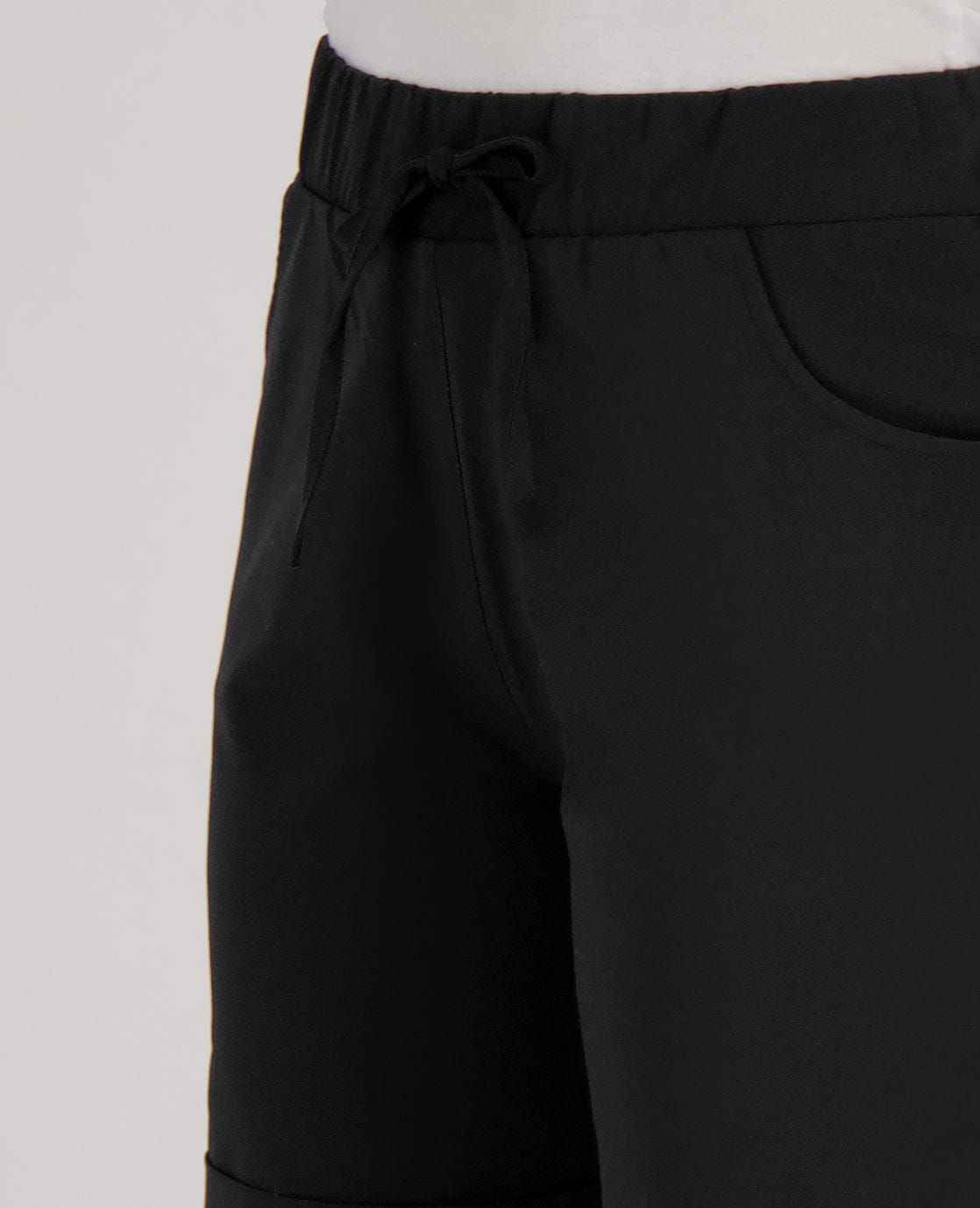 Je m'appelle Broeken Short Travel | Zwart