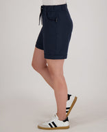 Je m'appelle Broeken Short Travel | Donkerblauw