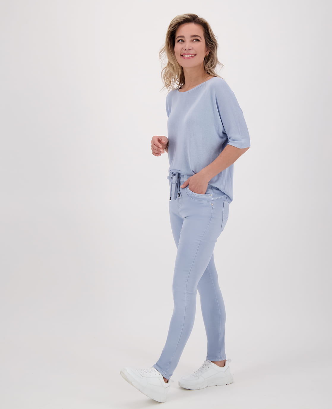 Je m'appelle Tops Pull Spring | Denim Blue