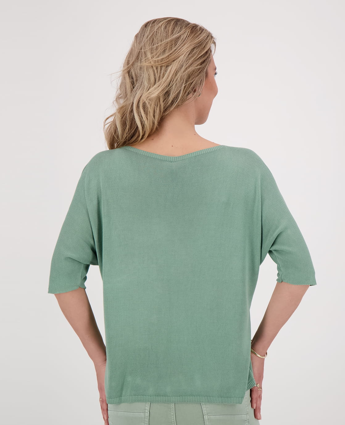 Je m'appelle Tops Pull Spring | Sage Green