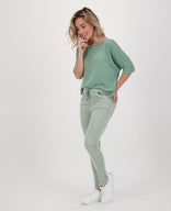 Je m'appelle Tops Pull Spring | Sage Green