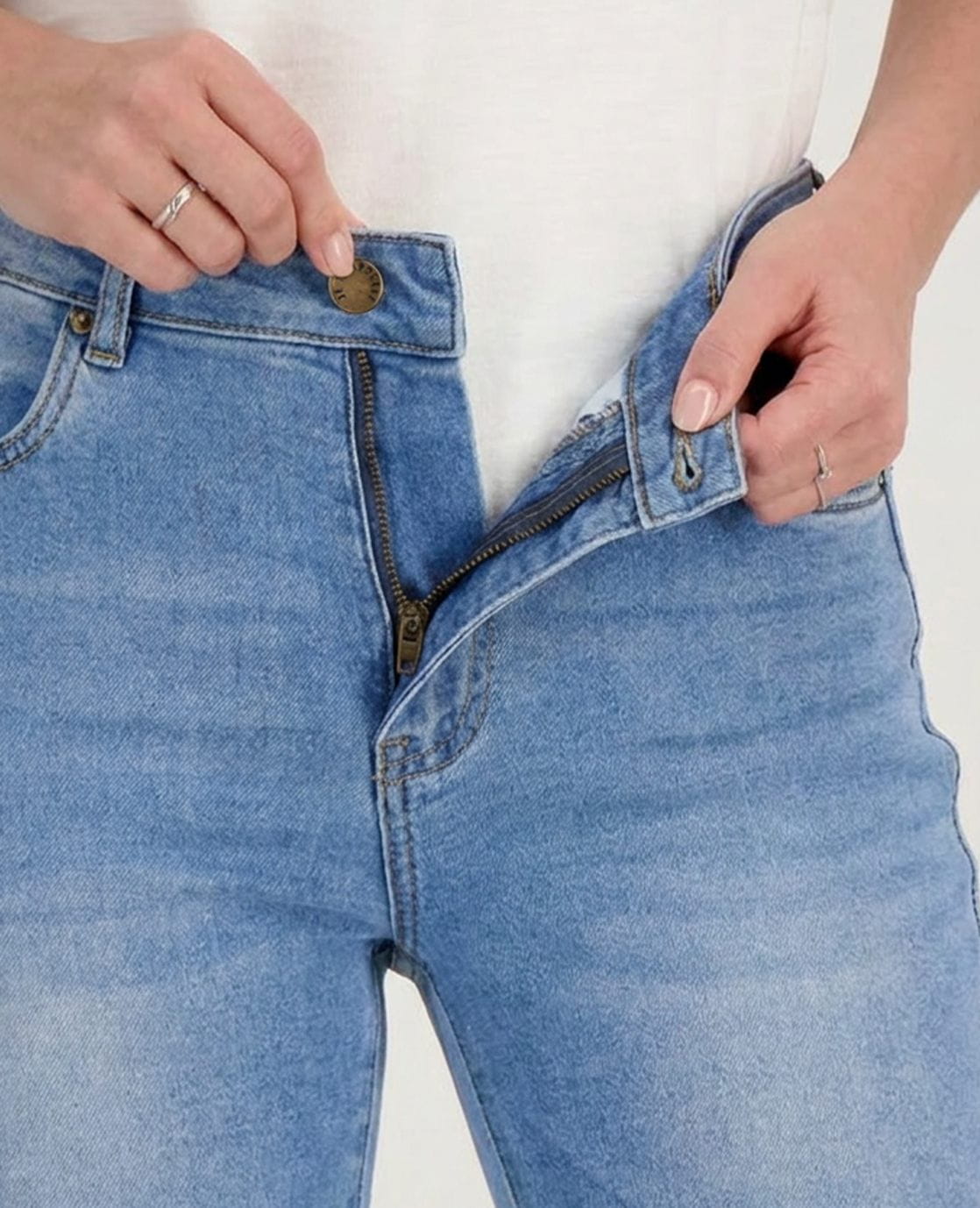 Je m'appelle Broeken Pant Lynn Jogg Denim | Light Denim