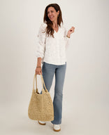 Je m'appelle Tops Blouse Hannah | Off White