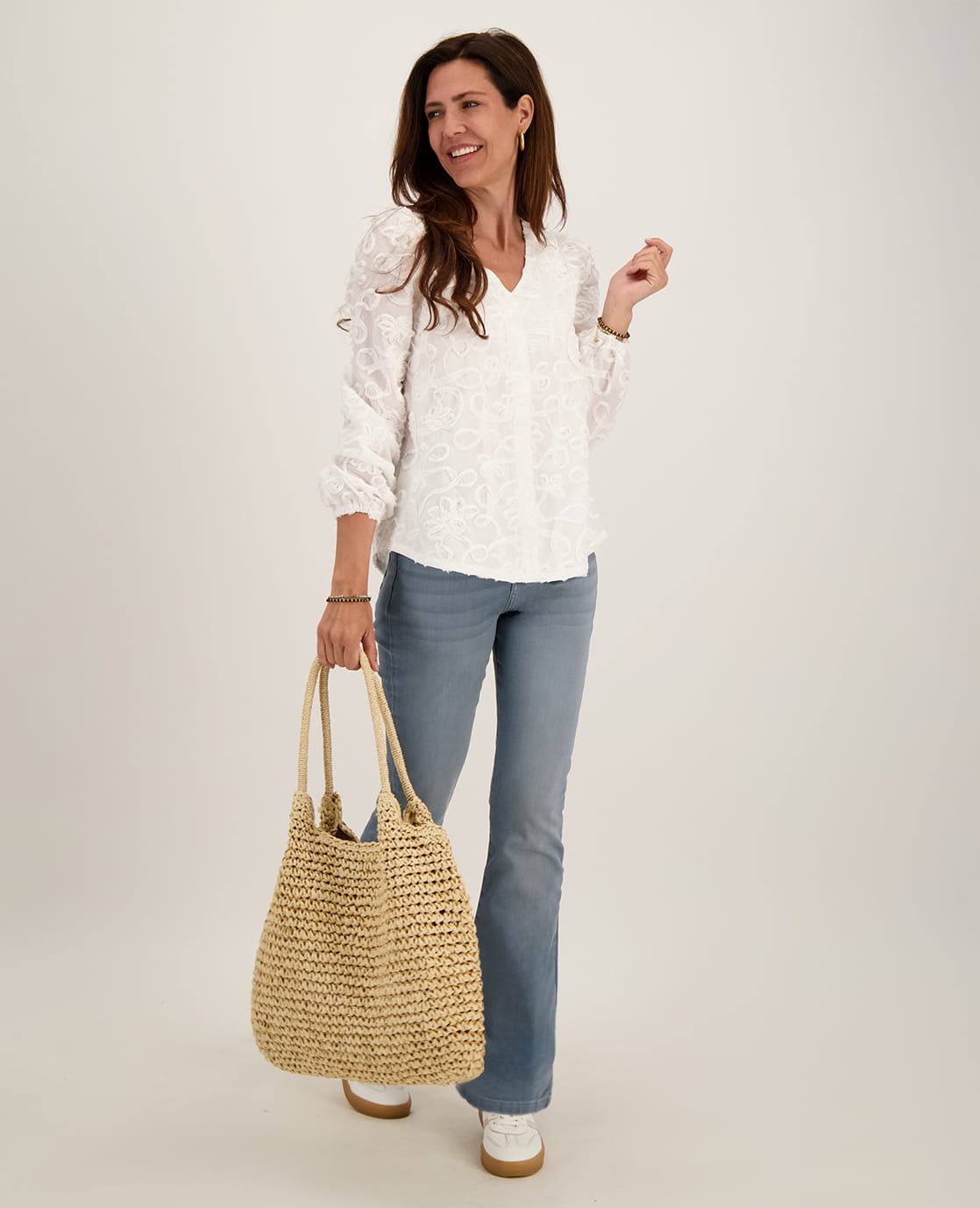 Je m'appelle Broeken Pant Daisy Jogg Denim | Smokey Blue