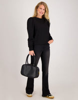 Je m'appelle Broeken Pant Daisy Jogg Denim | Black Denim