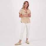 Je m'appelle Broeken Capri Jogg Denim | Off White
