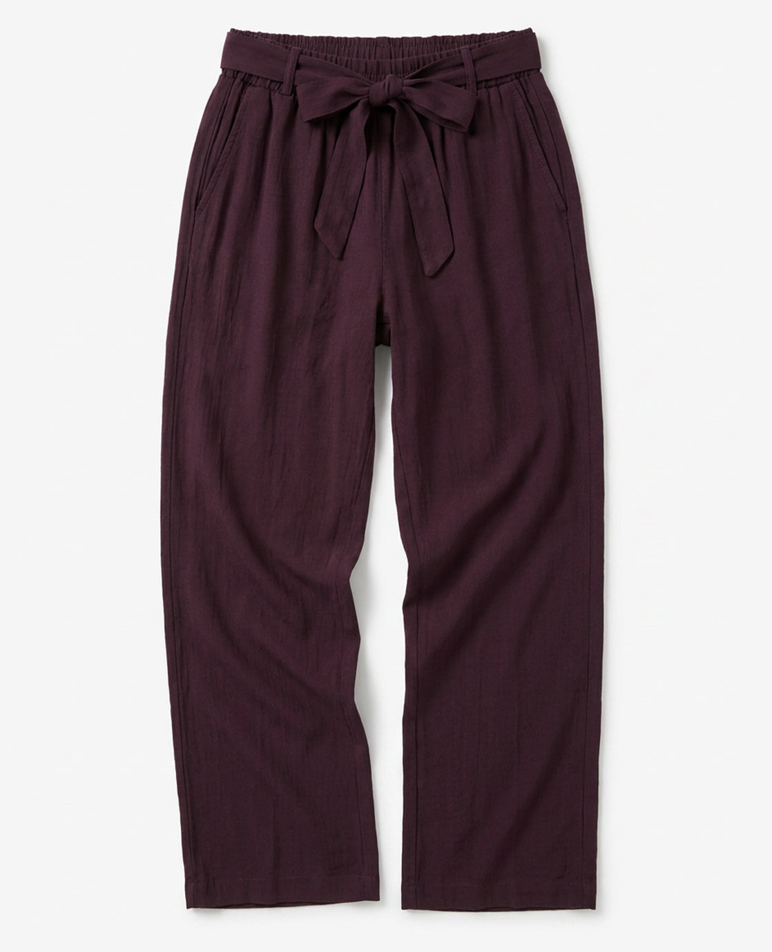 Pant Straight | Aubergine