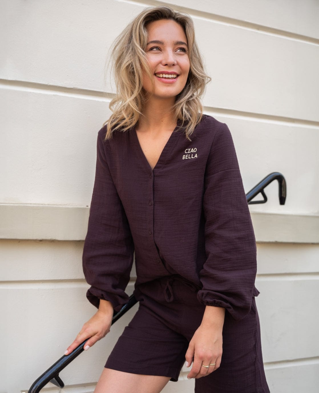 Je m'appelle Tops Top Emea | Aubergine