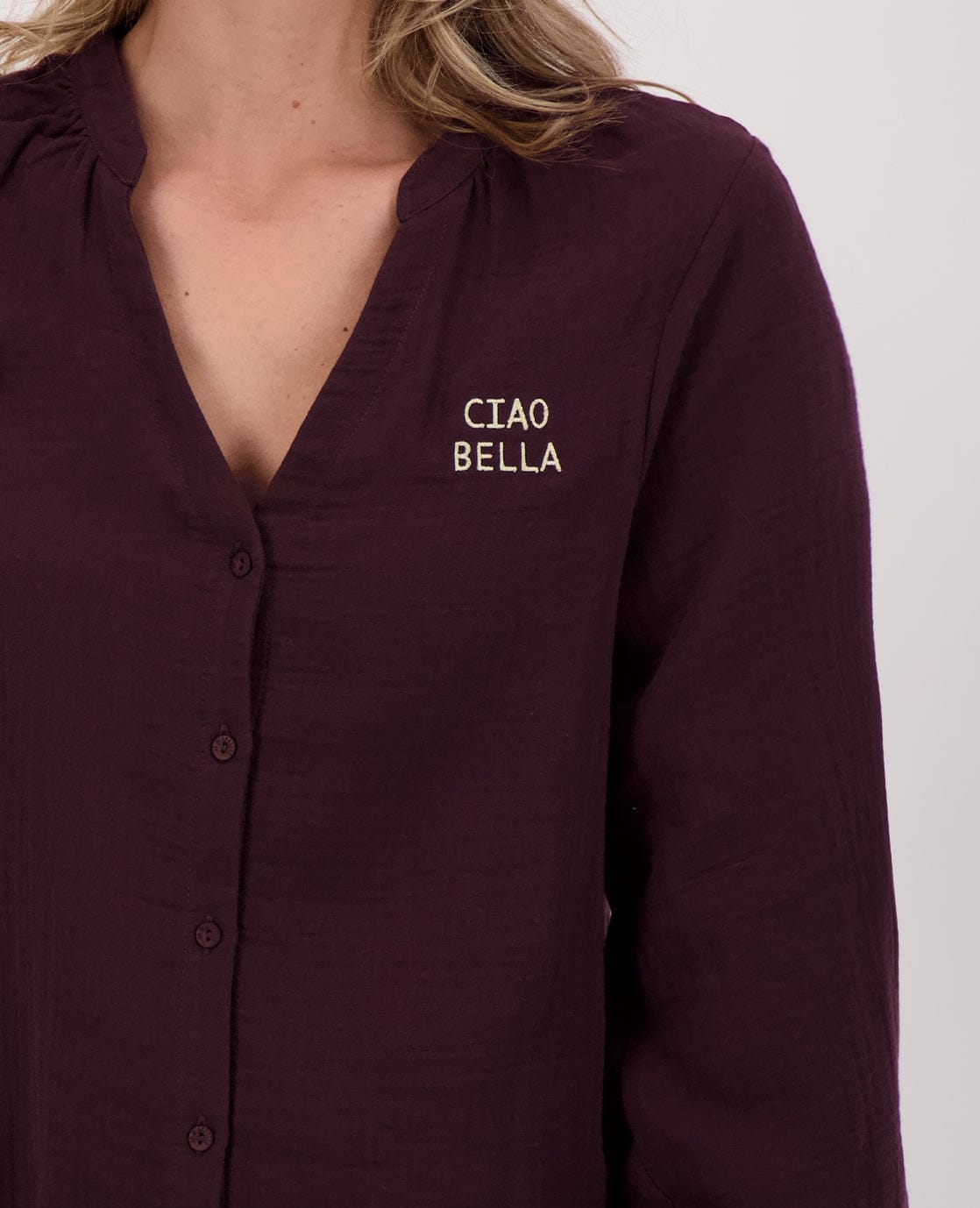 Je m'appelle Tops Top Emea | Aubergine