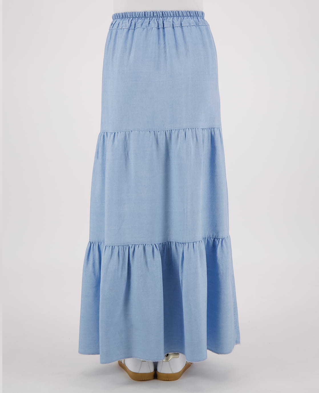 Je m'appelle Jurken Skirt Chambray | Light Blue