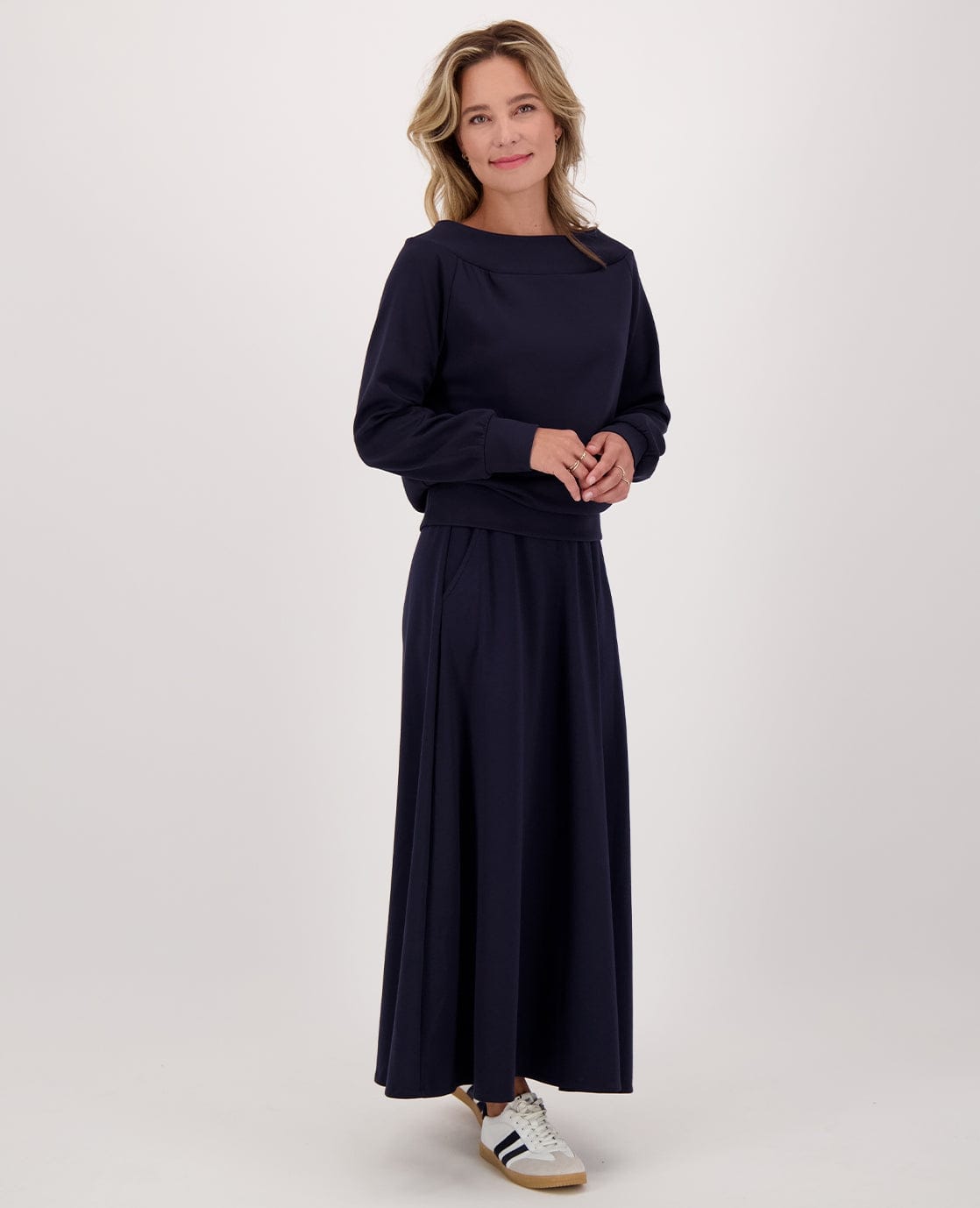Je m'appelle Tops Top Mia | Donkerblauw