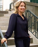 Je m'appelle Tops Top Mae | Donkerblauw