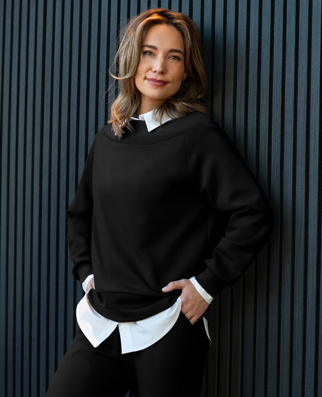 Je m'appelle Tops Zwart / XS Top Mia | Zwart