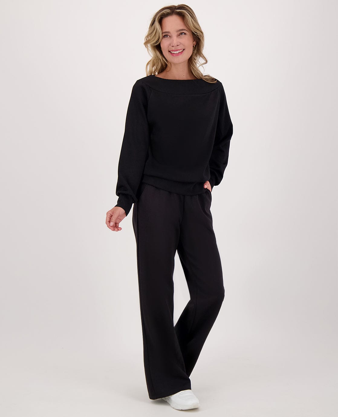 Je m'appelle Tops Top Mia | Zwart