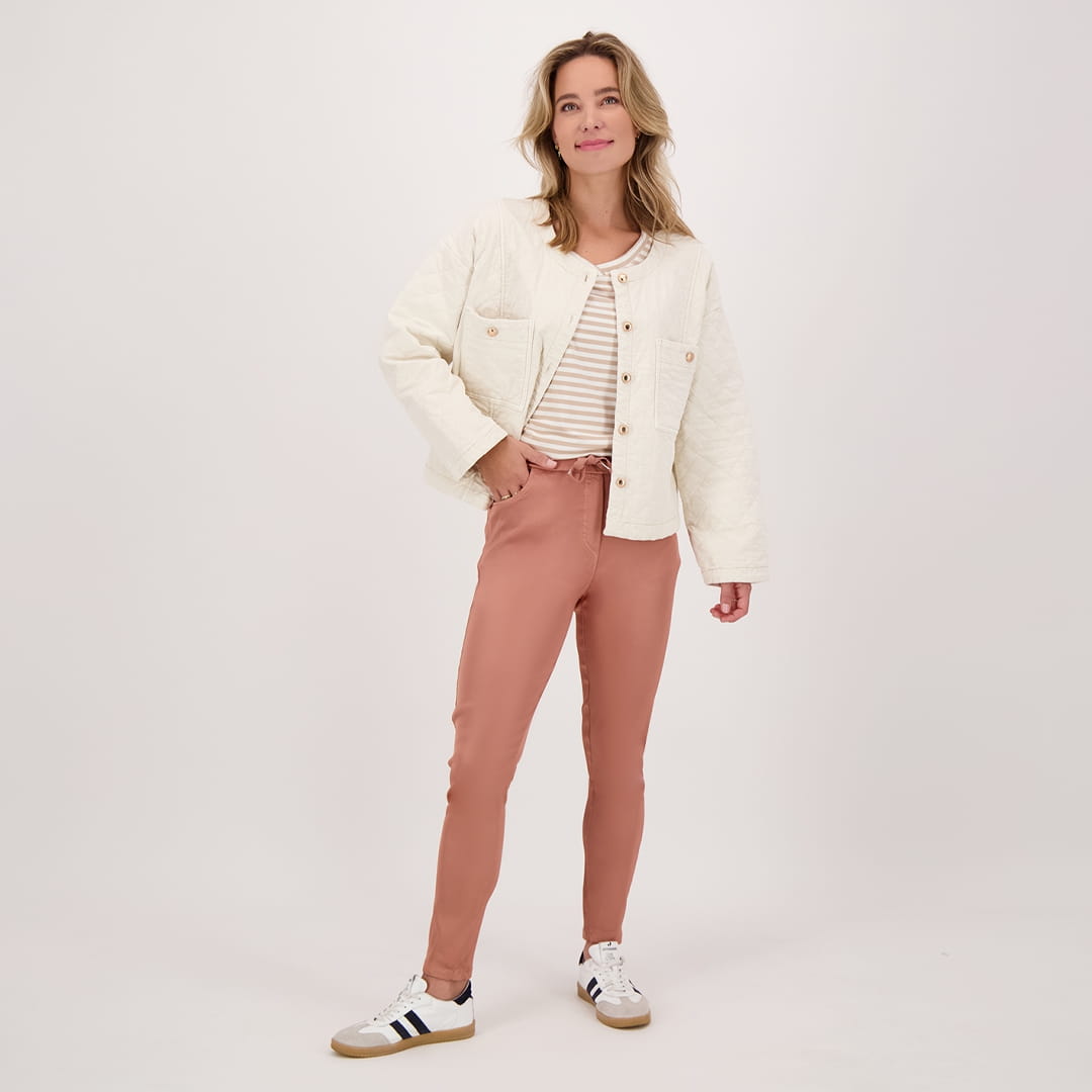 Je m'appelle Broeken Rust / XS / (30'') Pant Satin Superstretch | Rust