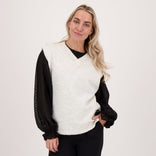 Je m'appelle Tops Spencer | Ecru Melange