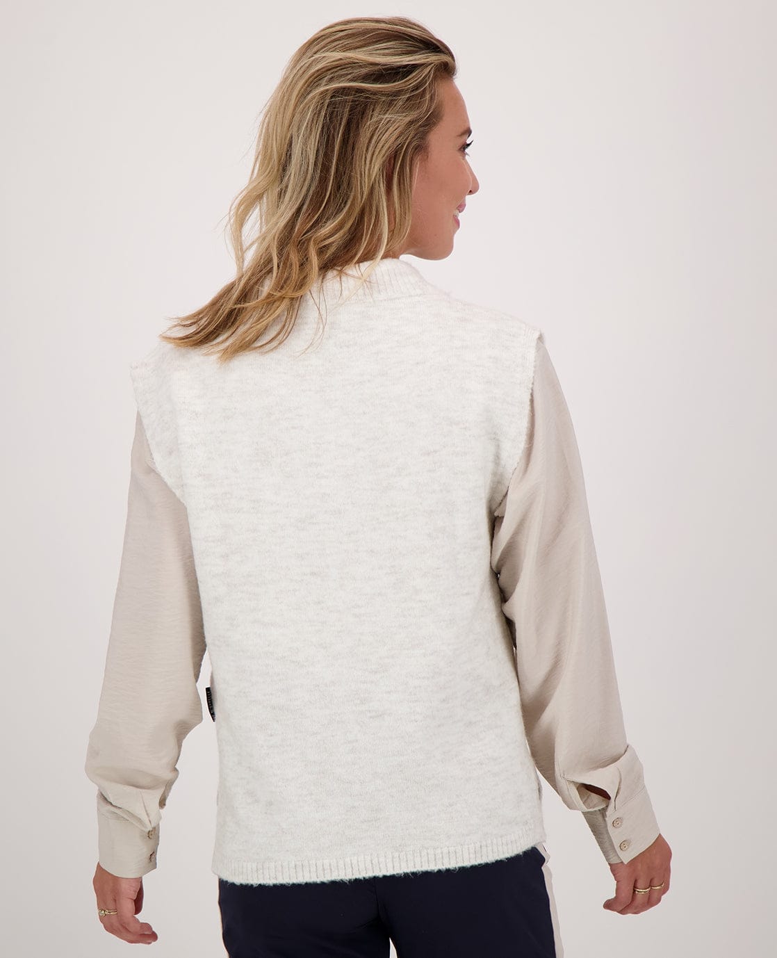 Je m'appelle Tops Spencer | Ecru Melange