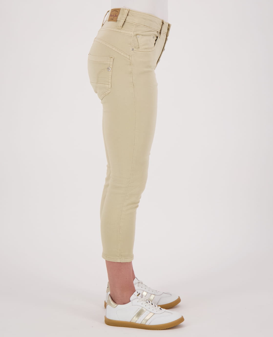Je m'appelle Broeken Capri Jogg Denim | Sand
