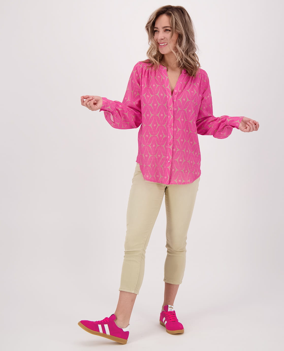 Je m'appelle Broeken Capri Jogg Denim | Sand