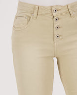 Je m'appelle Broeken Capri Jogg Denim | Sand