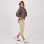 Je m'appelle Broeken Capri Jogg Denim | Sand