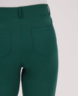 Je m'appelle Broeken Pant Flare Travel +++ | Bottle Green