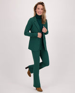 Je m'appelle Broeken Pant Flare Travel +++ | Bottle Green