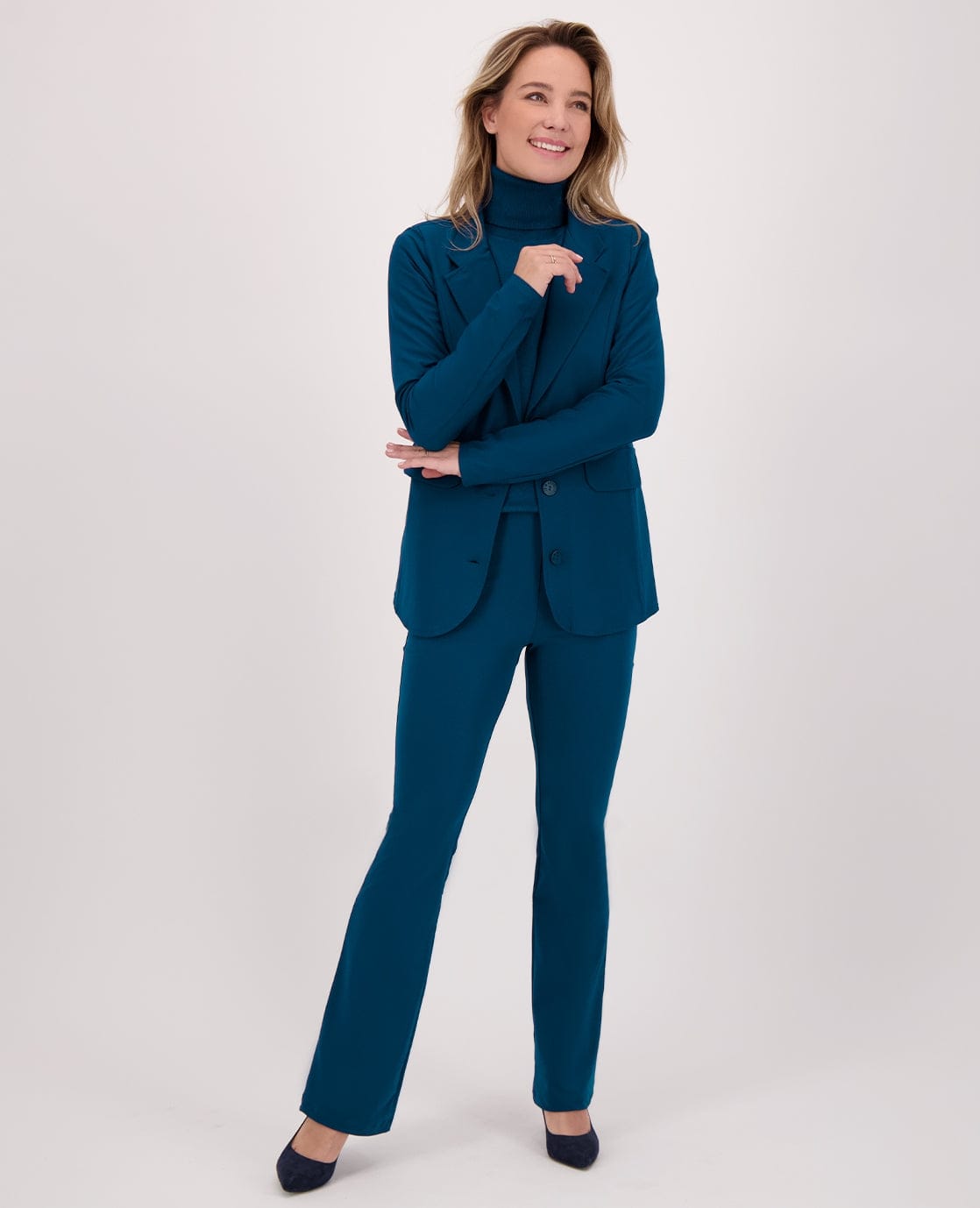 Je m'appelle Jassen Blazer Moyen Travel | Blue Opal