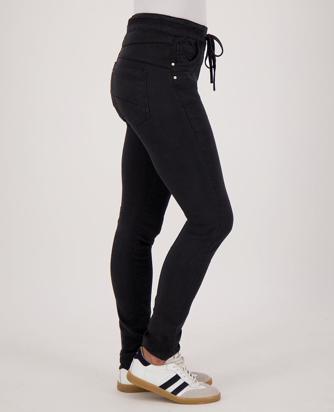 Je m'appelle Broeken Pant Celine Jogg Denim | Zwart