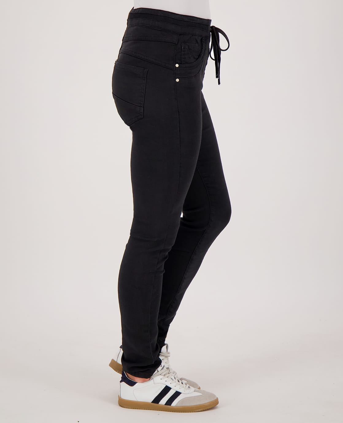 Je m'appelle Broeken Pant Celine Jogg Denim | Zwart