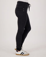 Je m'appelle Broeken Pant Celine Jogg Denim | Zwart