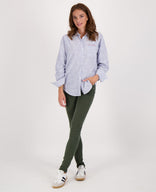 Je m'appelle Broeken Lafayette Green / XS / (30'') Pant Celine Jogg Denim | Lafayette Green