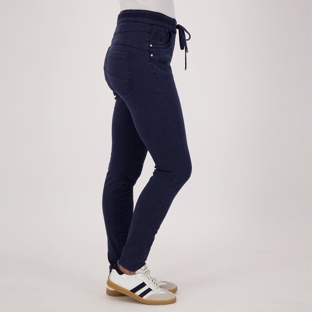 Je m'appelle Broeken Pant Celine Jogg Denim | Donkerblauw